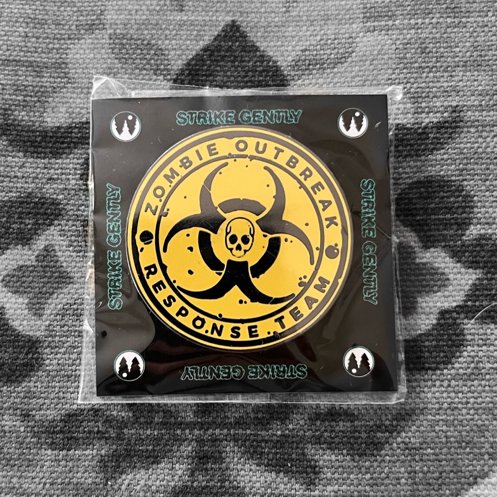 Nwt Zombie Enamel Pin